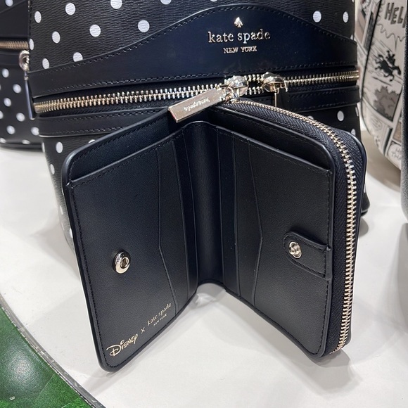 Kate Spade Disney X Kate Spade New York Minnie Mouse Zip Around Wallet
Black Mlt - Picture 13 of 16